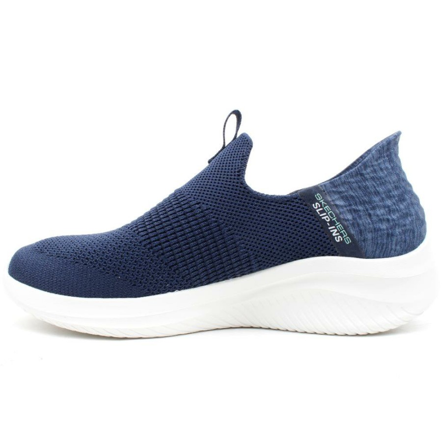 Women Skechers | 149709 Ultra Flex Trainer - Navy