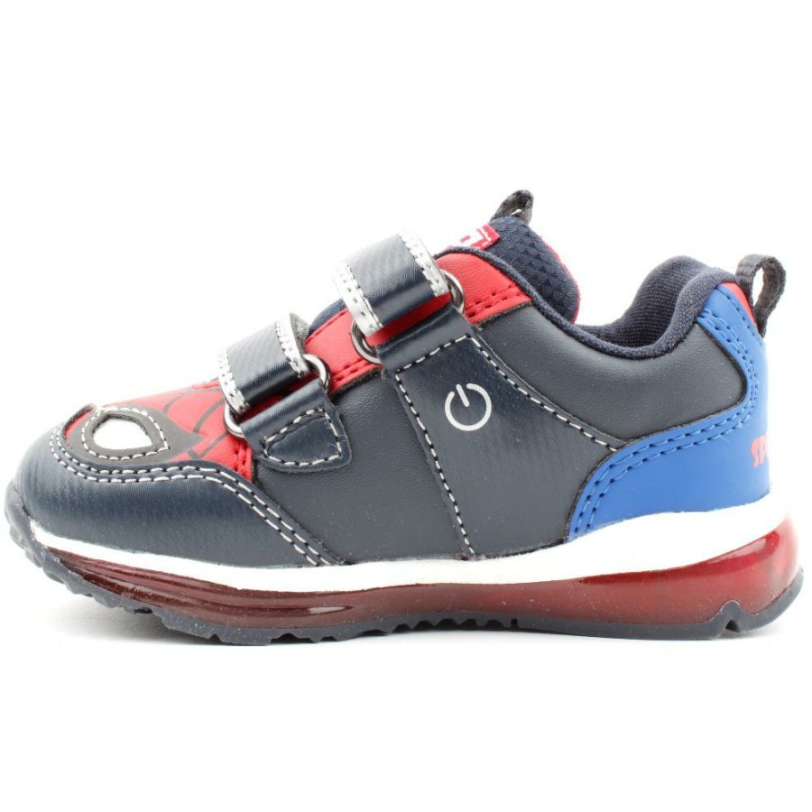 Kids Geox | B2684A Todo Boy Trainer - Navy/Red