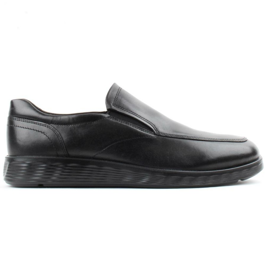 Men ECCO | 520314 Slip On Shoe - Black