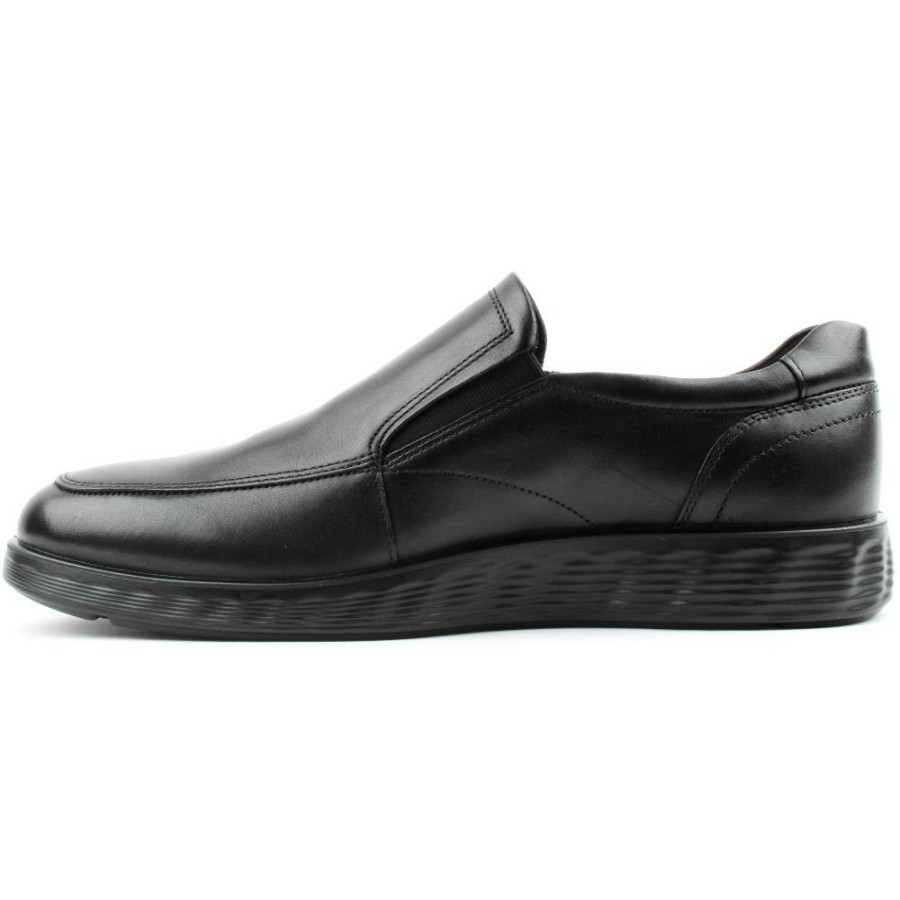 Men ECCO | 520314 Slip On Shoe - Black