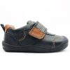 Kids Startrite | Footprint Strap Shoe - Navy Leather H