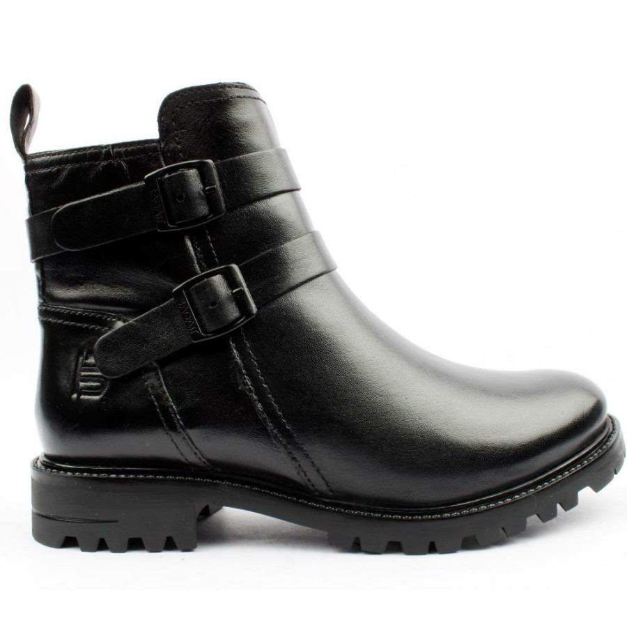 Women Bagatt | Afr51 Buckle Boot - Black