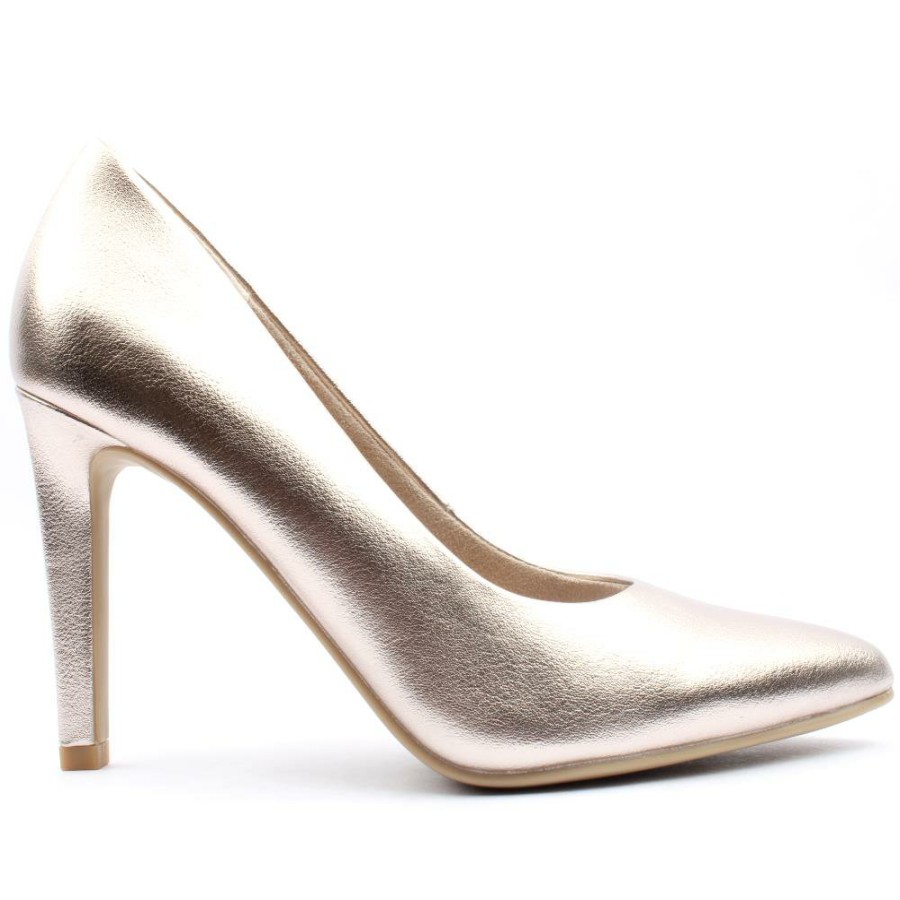 Women Marco Tozzi | 22415 Court Shoe - Platinum