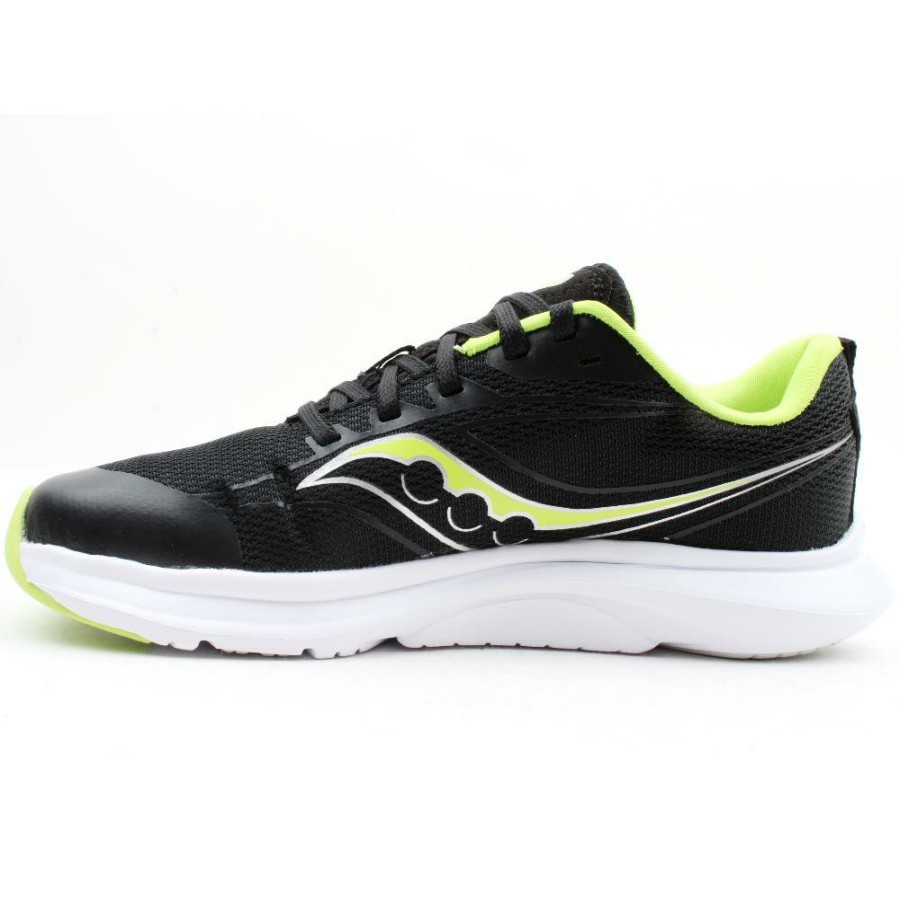 Kids Saucony | Sk265520 Kinvara Junior - Black Green