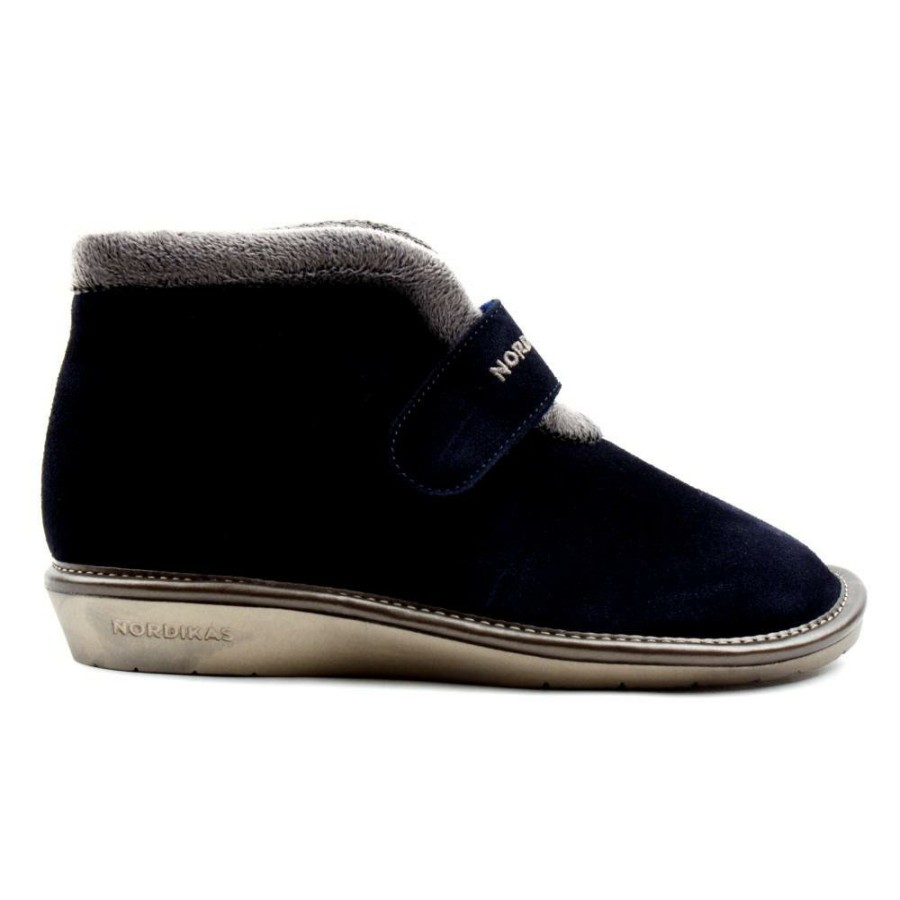 Women Nordika | 280 Suede Boot - Navy Grey