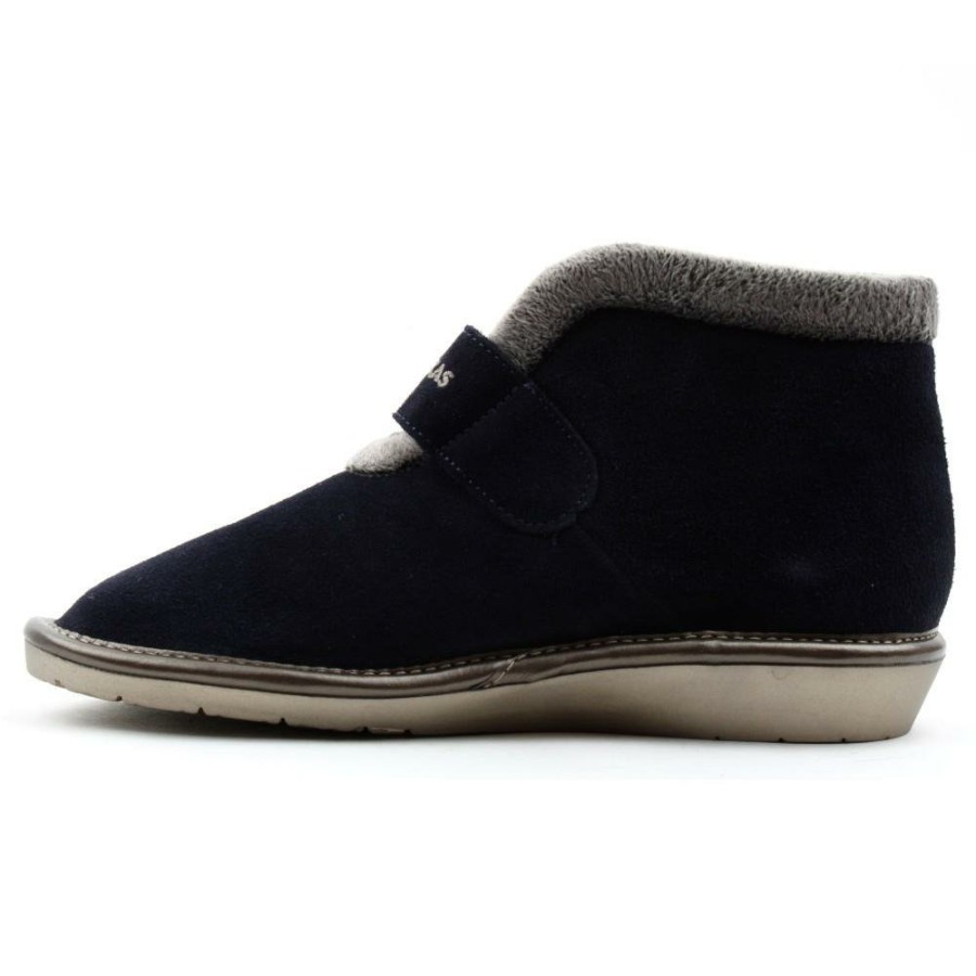 Women Nordika | 280 Suede Boot - Navy Grey