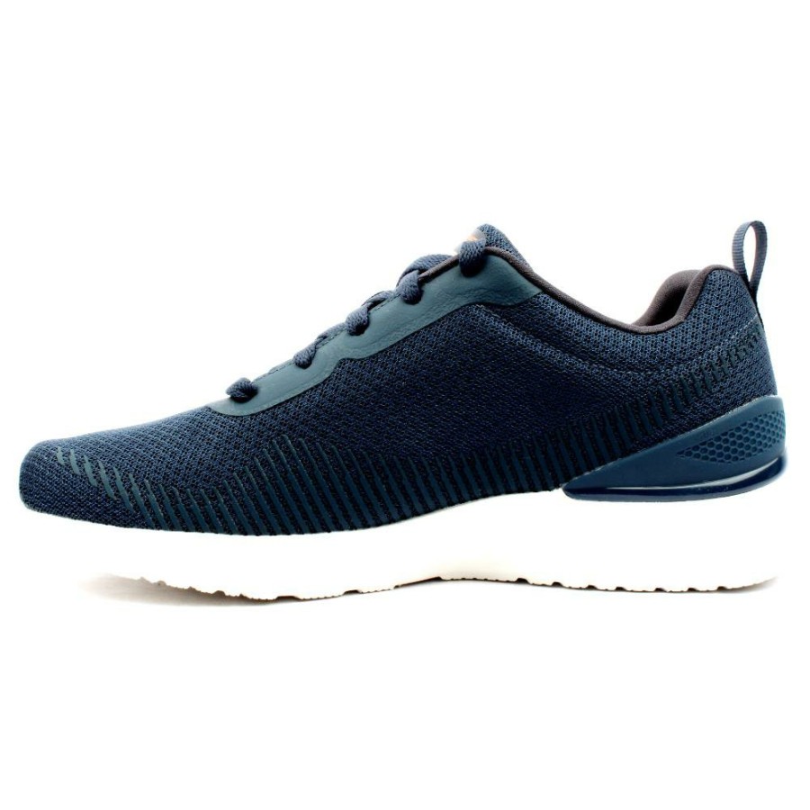 Men Skechers | 232691 Dynamight - Navy Orange