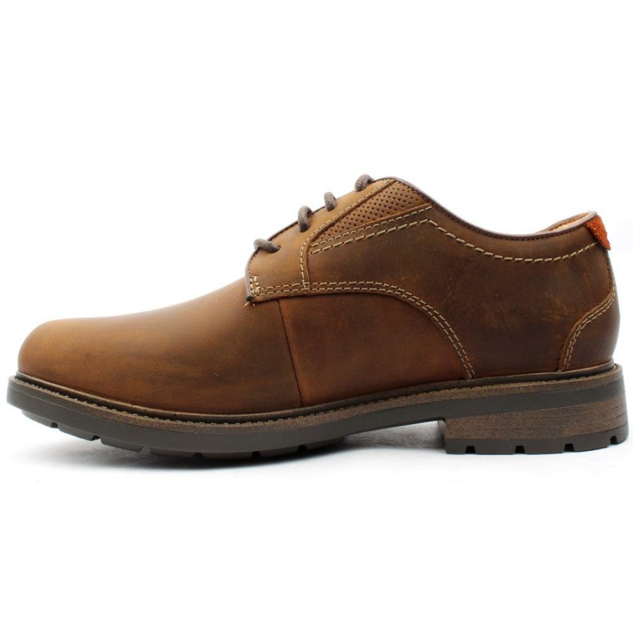 Men Clarks | Unshirelow Laced Shoe - Beeswax H