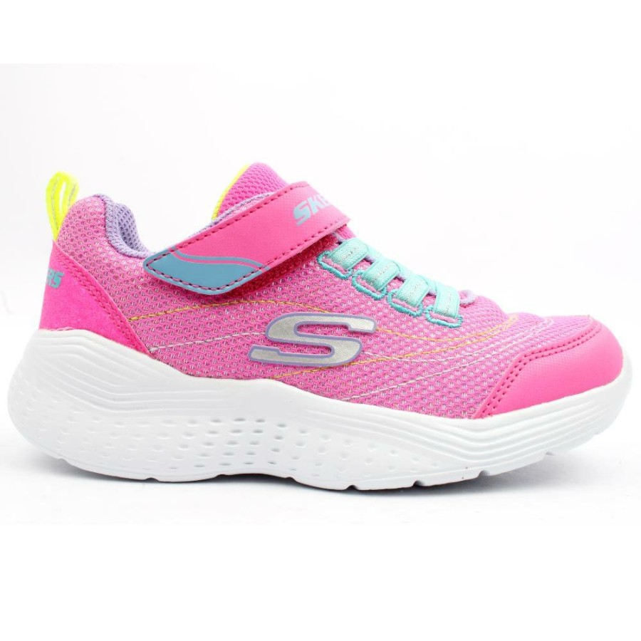 Kids Skechers | 302455L Snap Sprint Trainer - Pink Multi