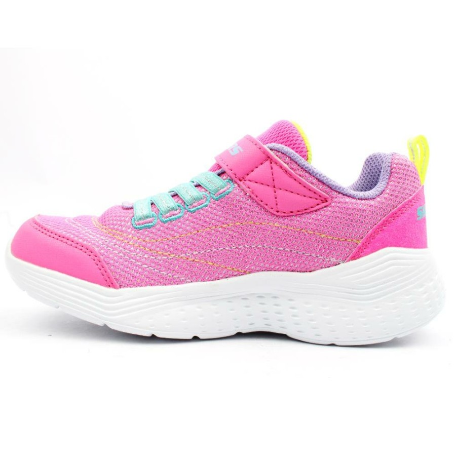 Kids Skechers | 302455L Snap Sprint Trainer - Pink Multi