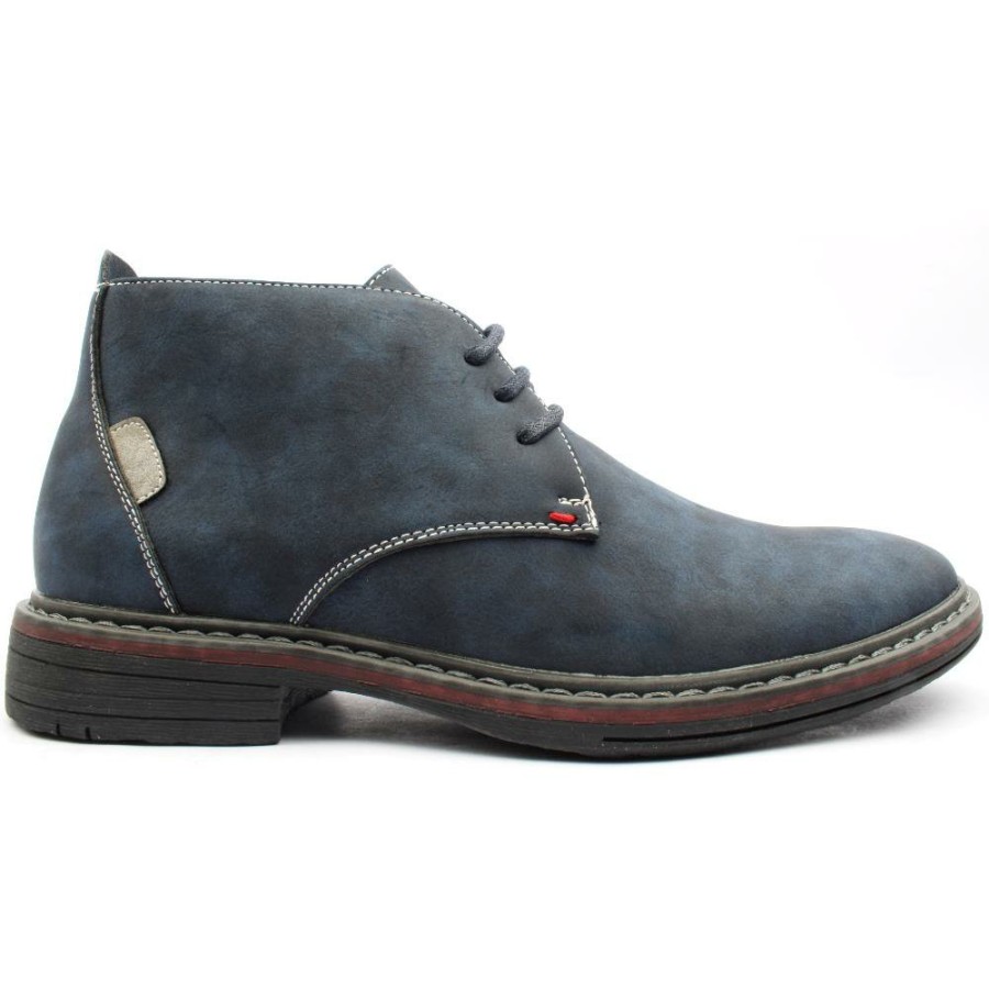 Men Goor | Mens Goor-187 Boot - Navy