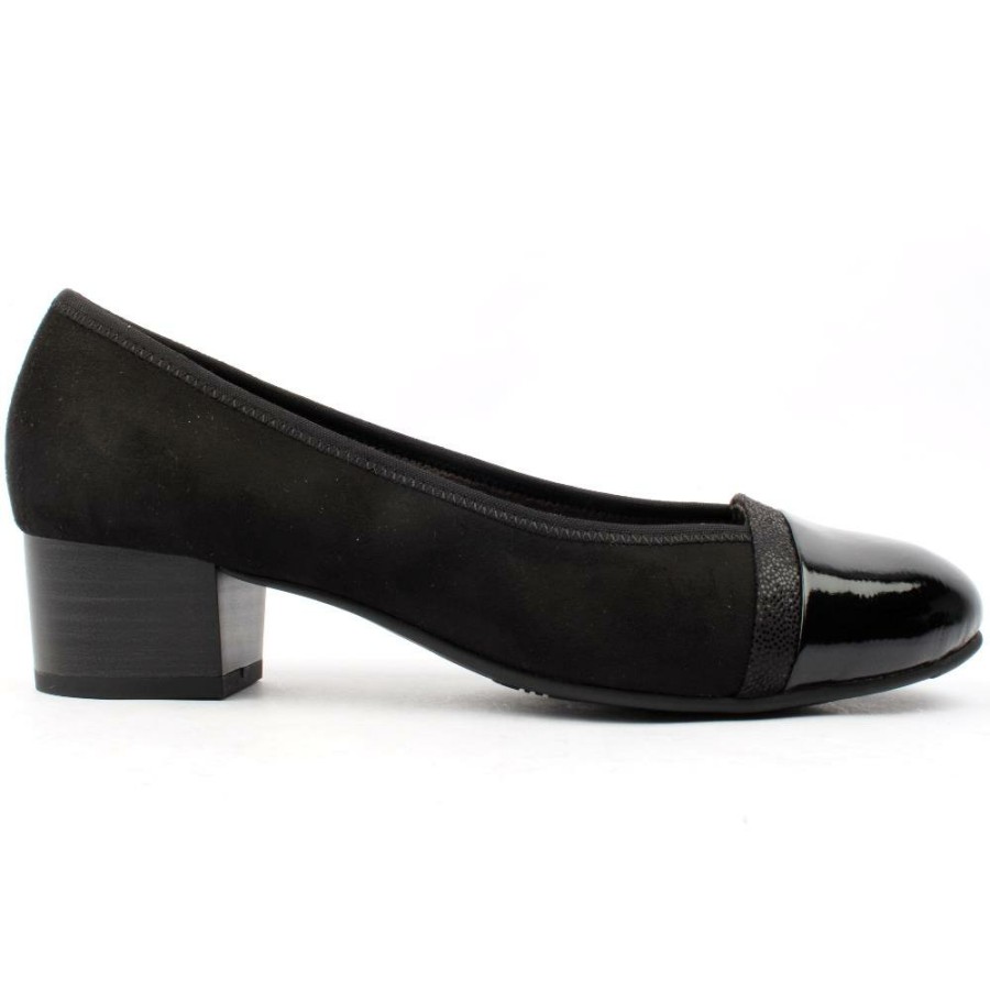 Women Jana | Low Heel Shoe 22366 - Black