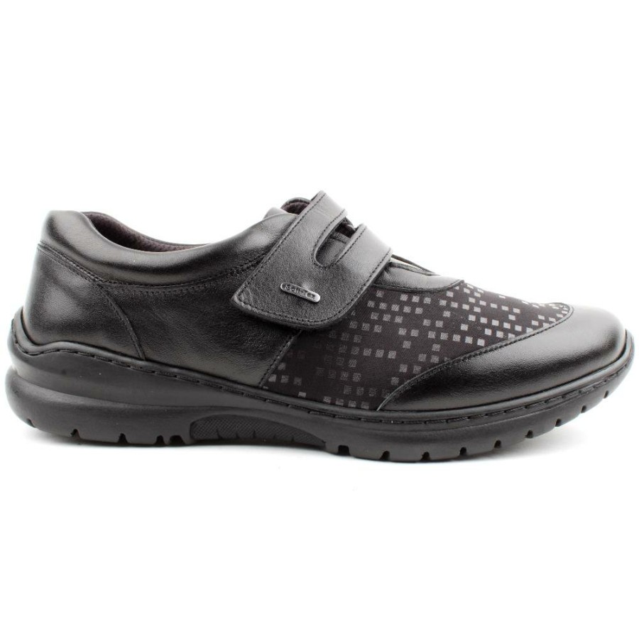 Women Softmode | Cara Velcro Ee Fit - Black