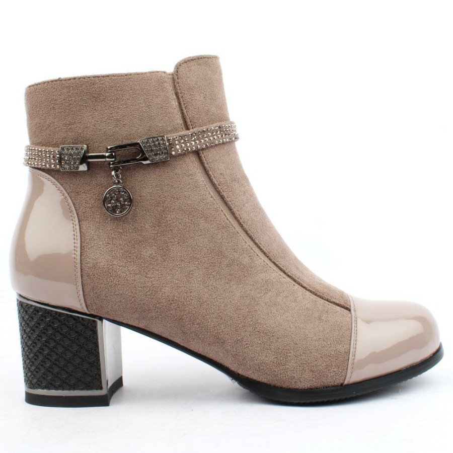 Women Redz | Nine To Five F3922 Boot - Taupe