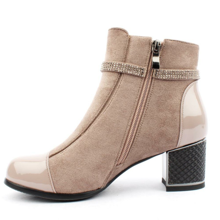 Women Redz | Nine To Five F3922 Boot - Taupe