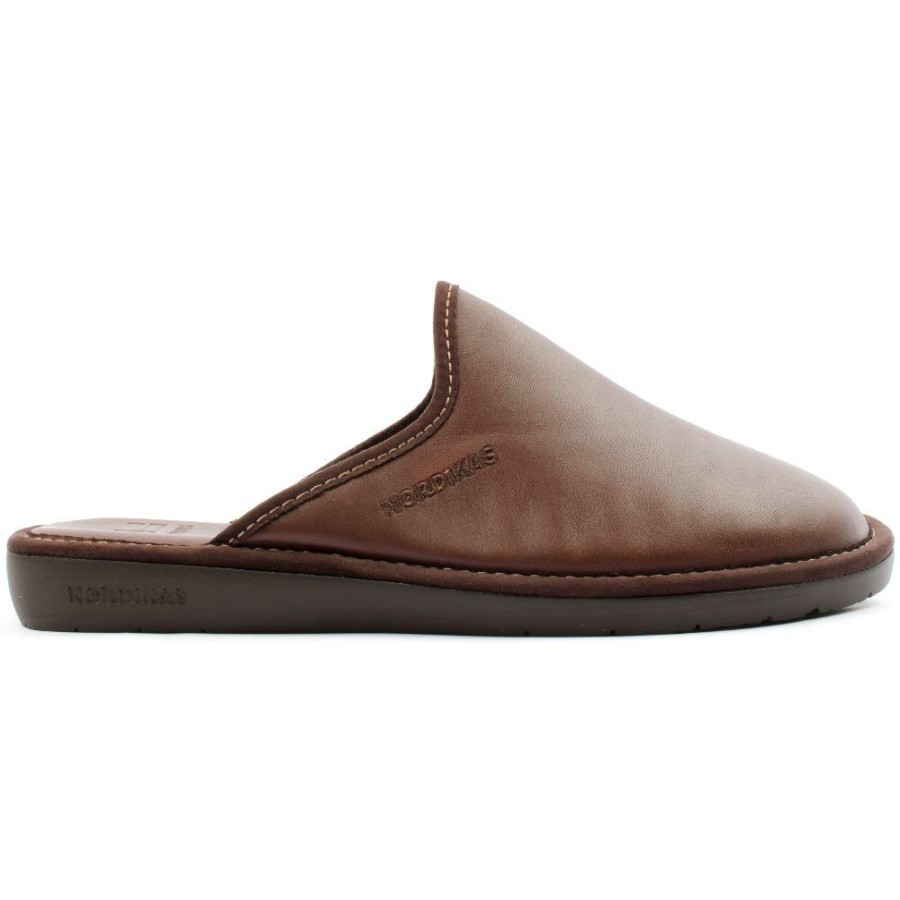 Men Nordika | Mens Slipper 131 - Tan