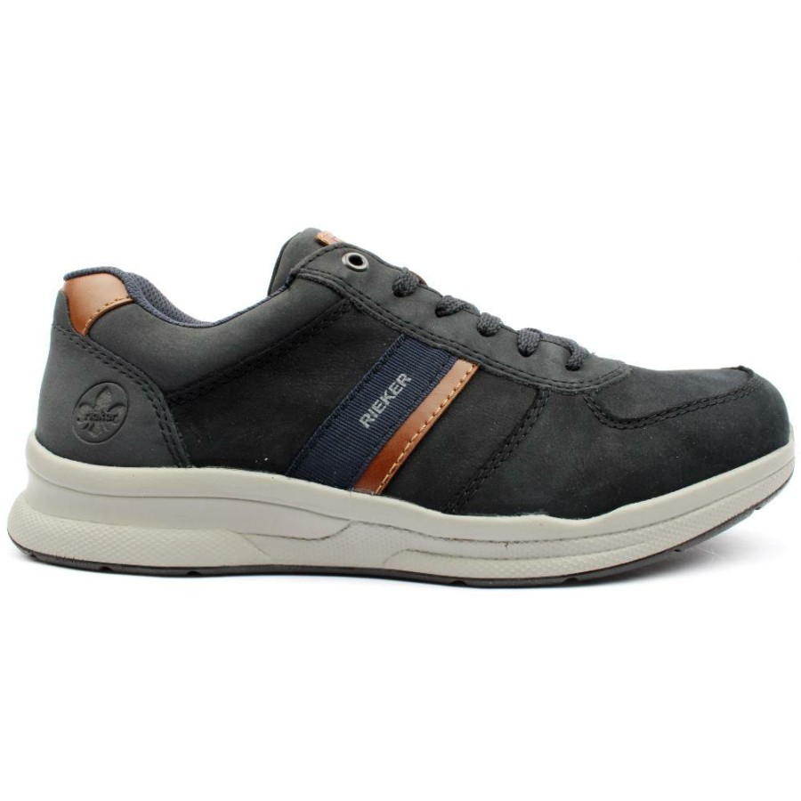 Men Rieker | 14811 Laced Shoe - Navy