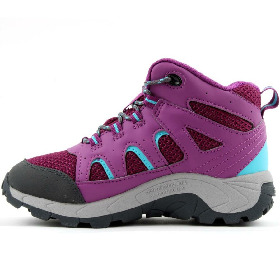 Kids Merrell | Mk164769 Oakcreek Mid Lace - Berry