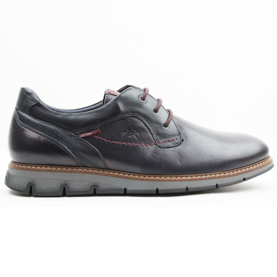 Men Fluchos | F0979 Laced Shoe - Navy