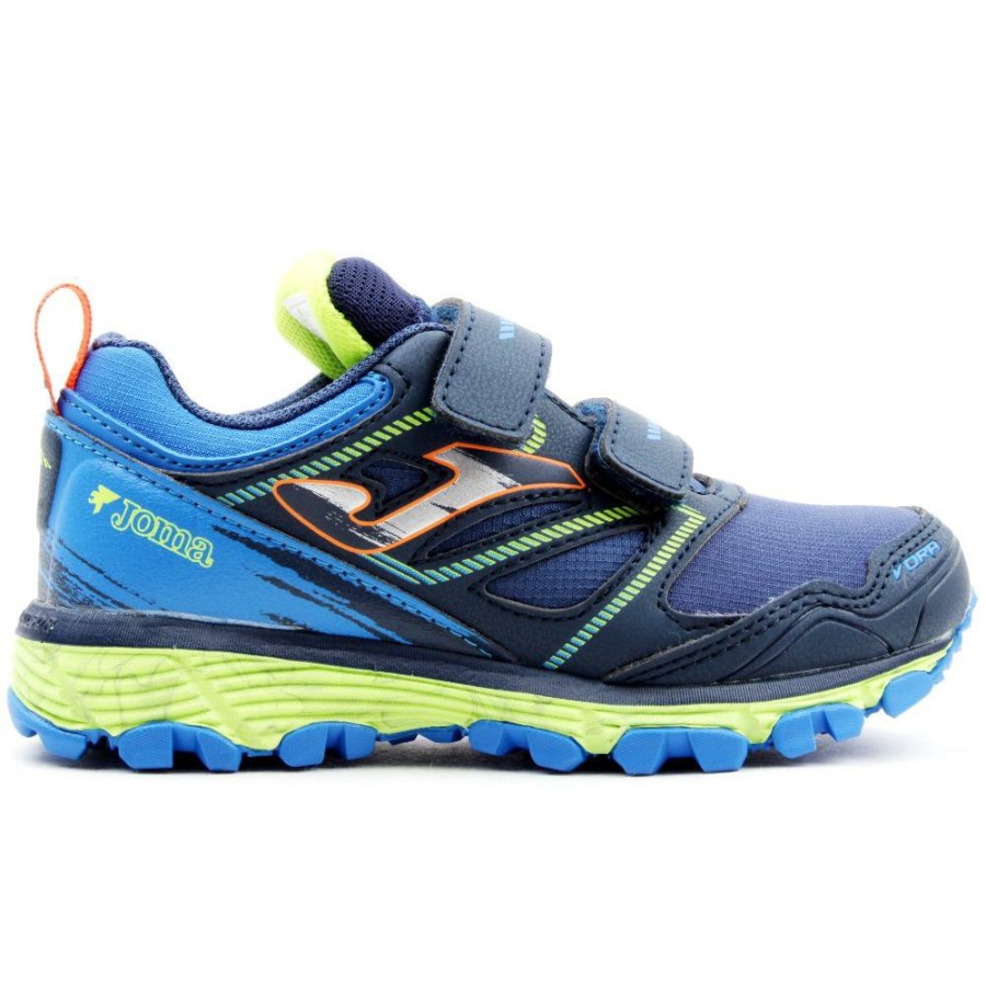 Kids Joma | Jvoras2203V Junior Velcro Shoe - Navy Green