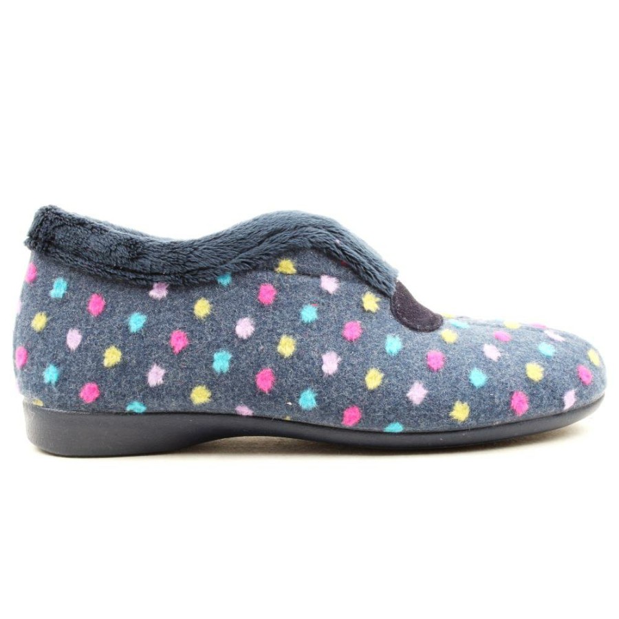 Women Lunar | Klz065Tennessee Slipper - Blue