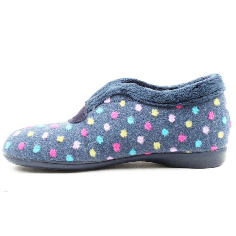 Women Lunar | Klz065Tennessee Slipper - Blue