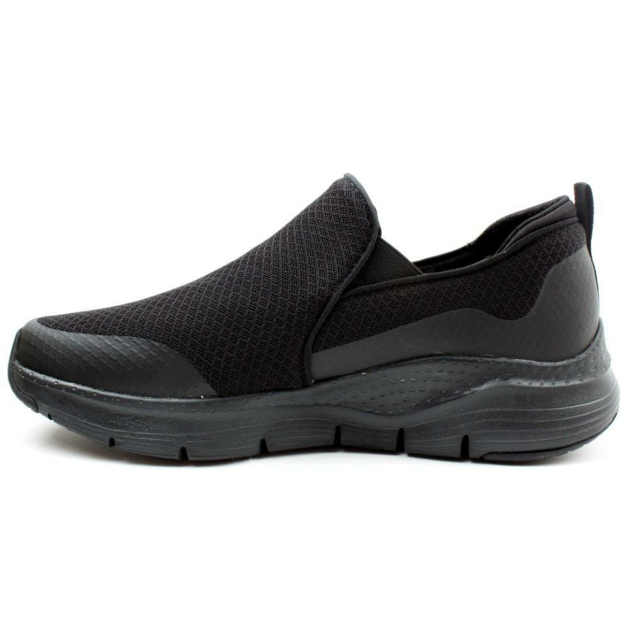 Men Skechers | 232043 Lunder Runner - Black Black