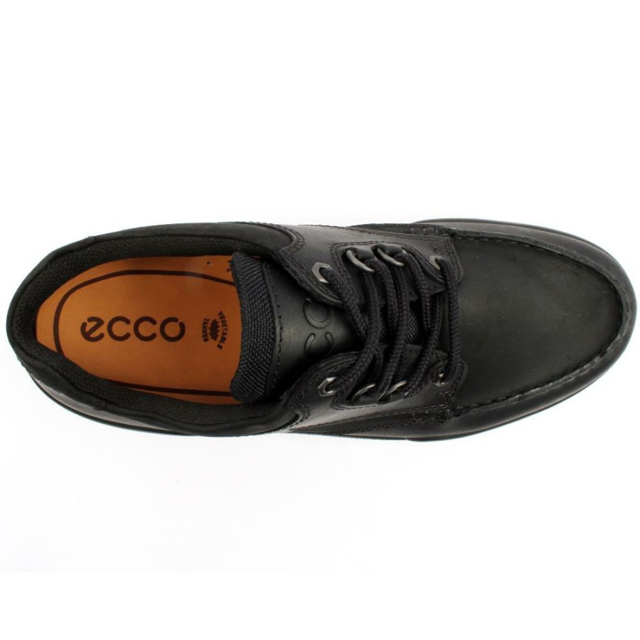 Men ECCO | Track 831714 Waterproof Shoe - Black Black