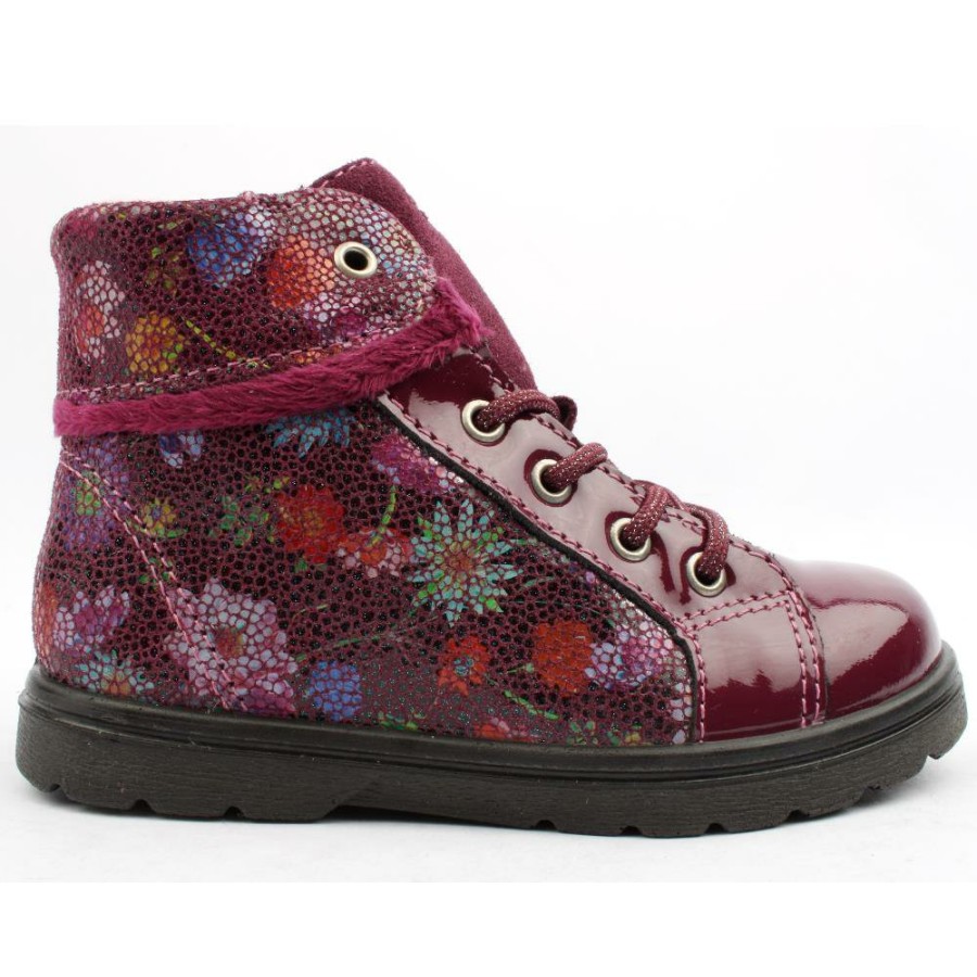 Kids Ricosta | 2500402 Laced Boot - Wine