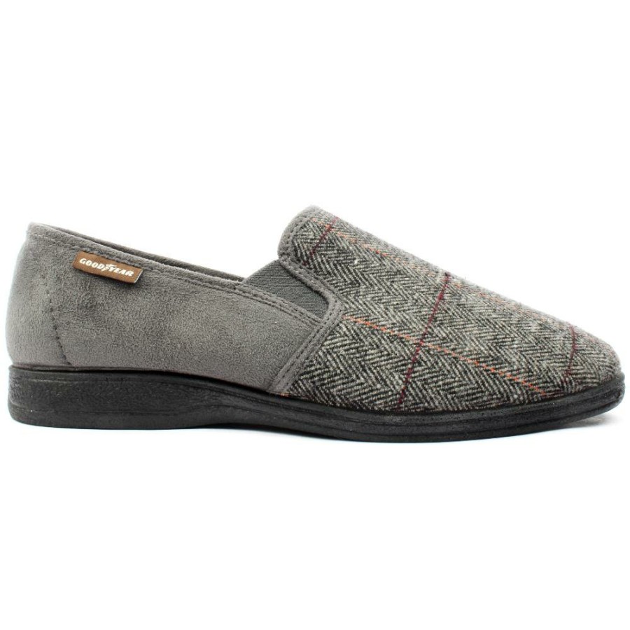 Men Goodyear | Kmg116Harrison Slipper - Grey