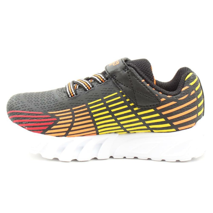 Kids Skechers | 400135N Light Runner - Black Multi