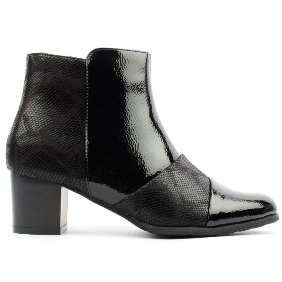 Women Redz | Nine 2 Five Cbn1103 Ankle Boot - Black