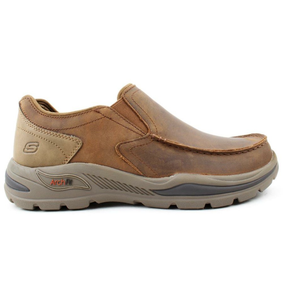 Men Skechers | 204184 Shoe - Tan