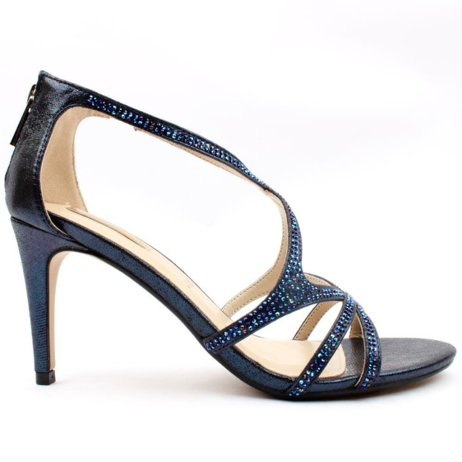 Women Glamour | Amy Strappy Sandal - Navy