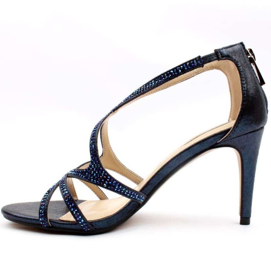 Women Glamour | Amy Strappy Sandal - Navy