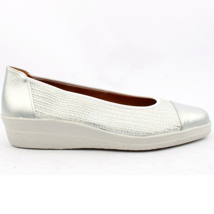 Women Gabor | 46042 Shoe - Silver