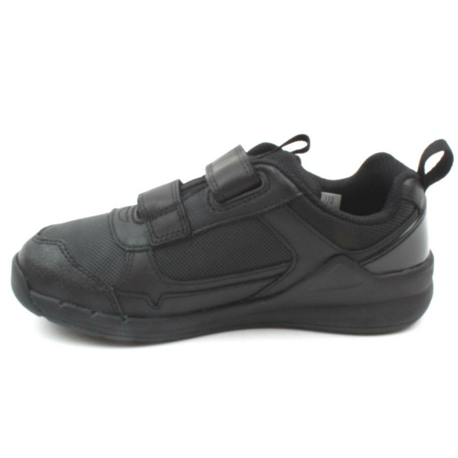 Kids Clarks | Orbit Sprint K Velcro Shoe - Black F