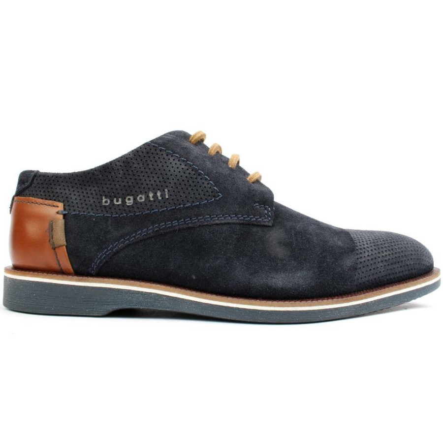 Men Bugatti | 64702 Laceds Shoe - Navy