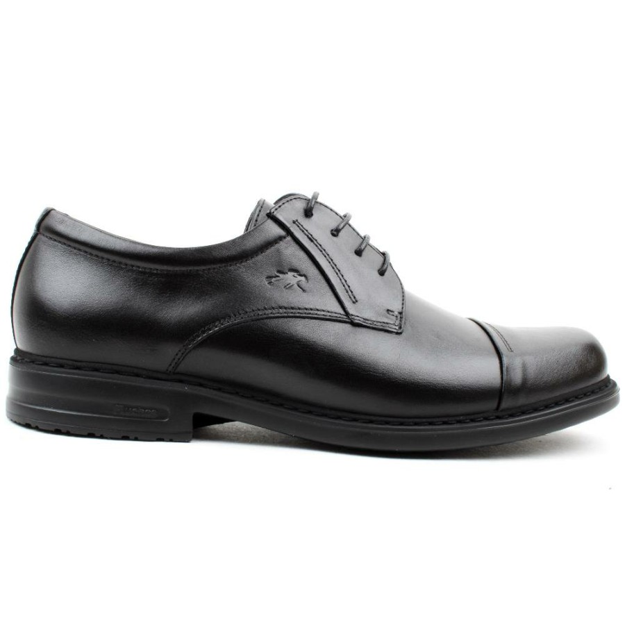 Men Fluchos | 8468 Laced Shoe - Black