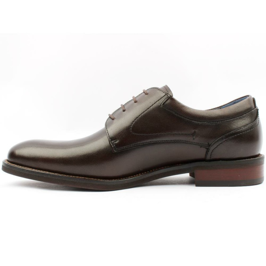 Men Escape | Fearless Laced Shoe - Mahogany