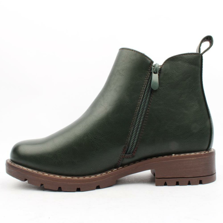 Women Heavenly Feet | Dawlish Boot - Green