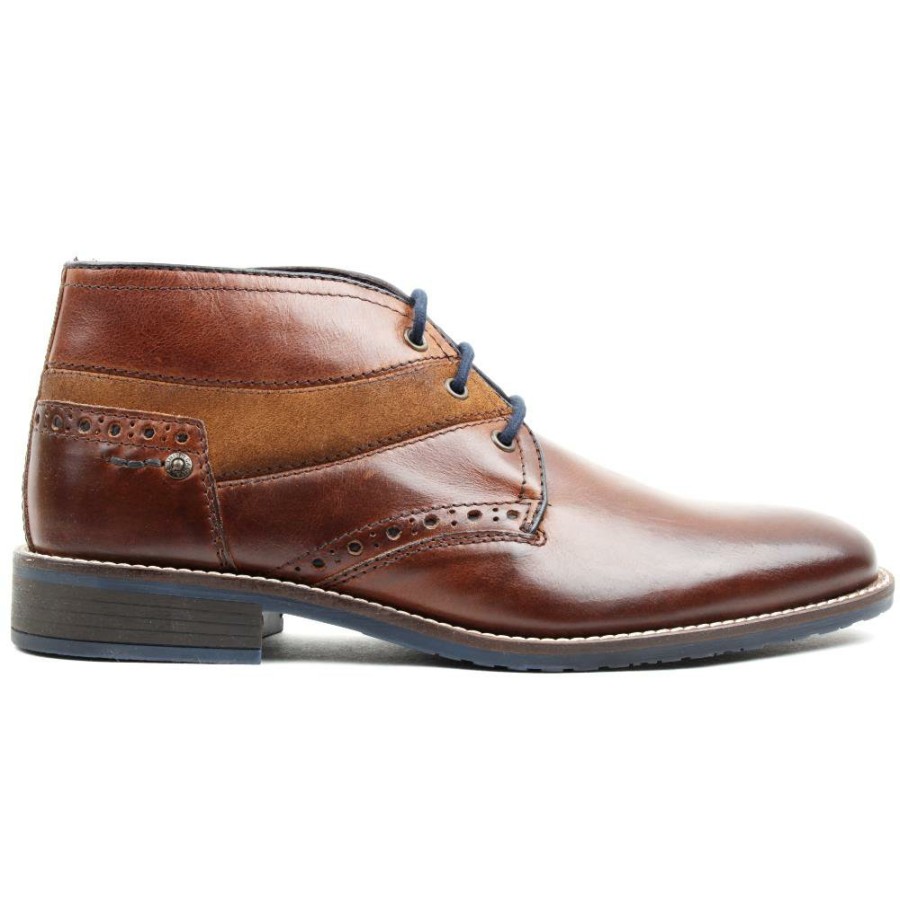 Men Dubarry | Laced Boot Salvador - Tan