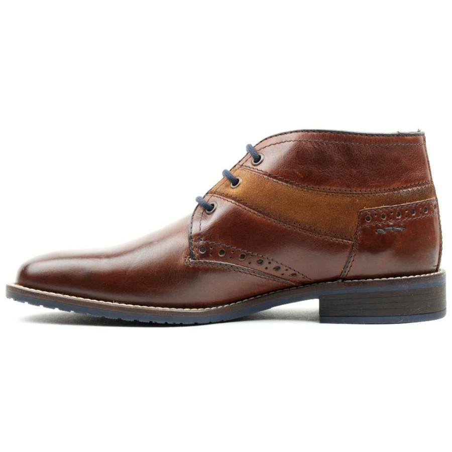 Men Dubarry | Laced Boot Salvador - Tan