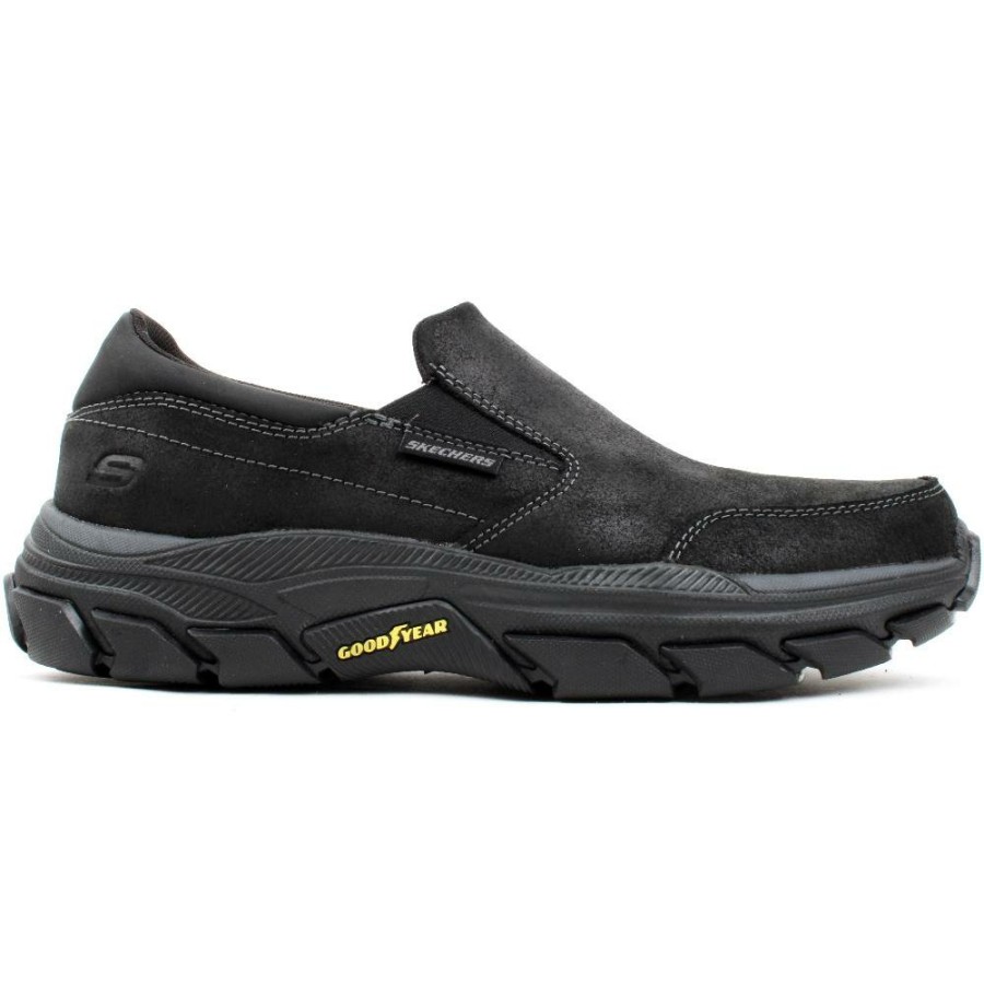 Men Skechers | 204480 Slip On Shoe - Black