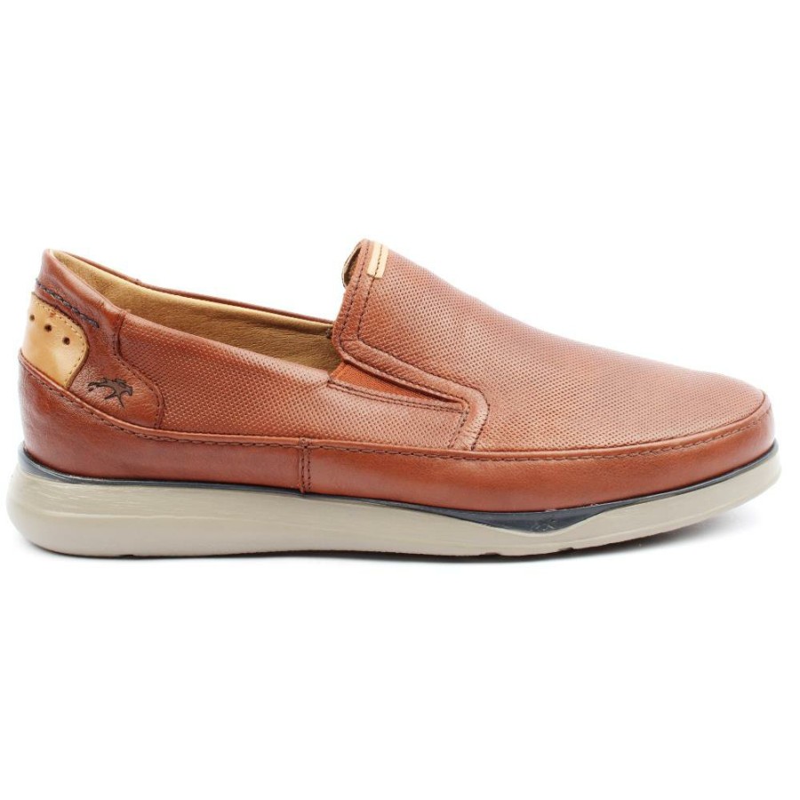 Men Fluchos | Mens Slip On F0466 - Tan