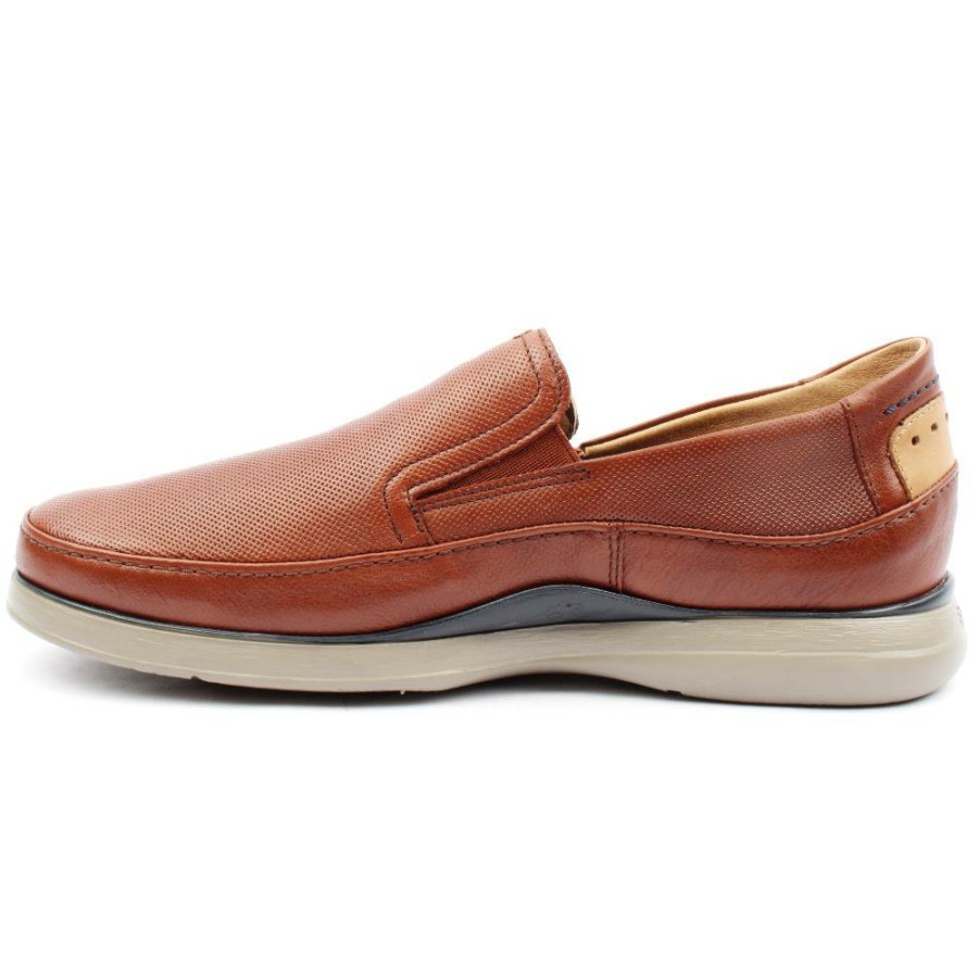 Men Fluchos | Mens Slip On F0466 - Tan