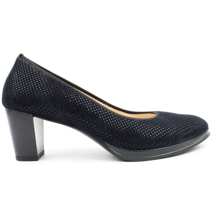 Women Ara | Jenny By Ara 23436 Court Shoe - Navy Sparkle