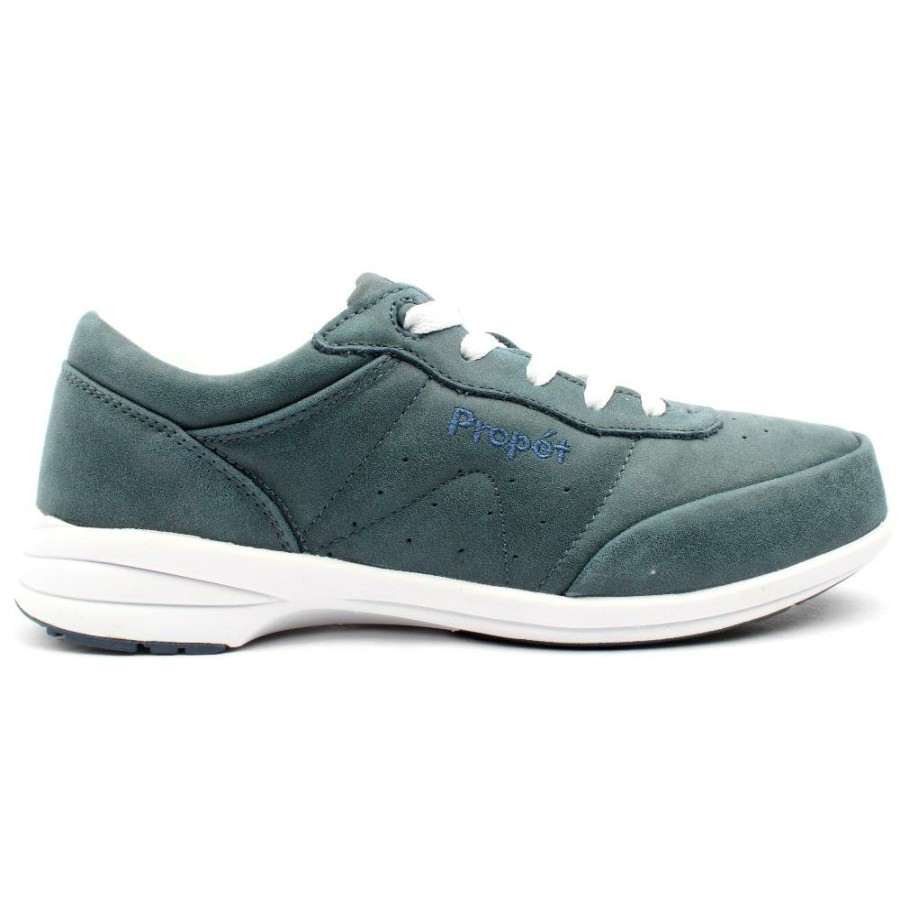 Women Propet | Ladies Runner W3840 - Navy/White