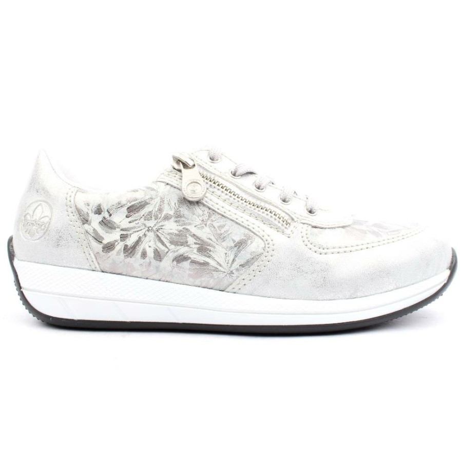 Women Rieker | N1112 Laced Shoe - Ice