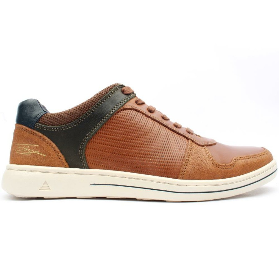 Men Lloyd & Pryce | Lloyd And Pryce Curry Laced Shoe - Tan